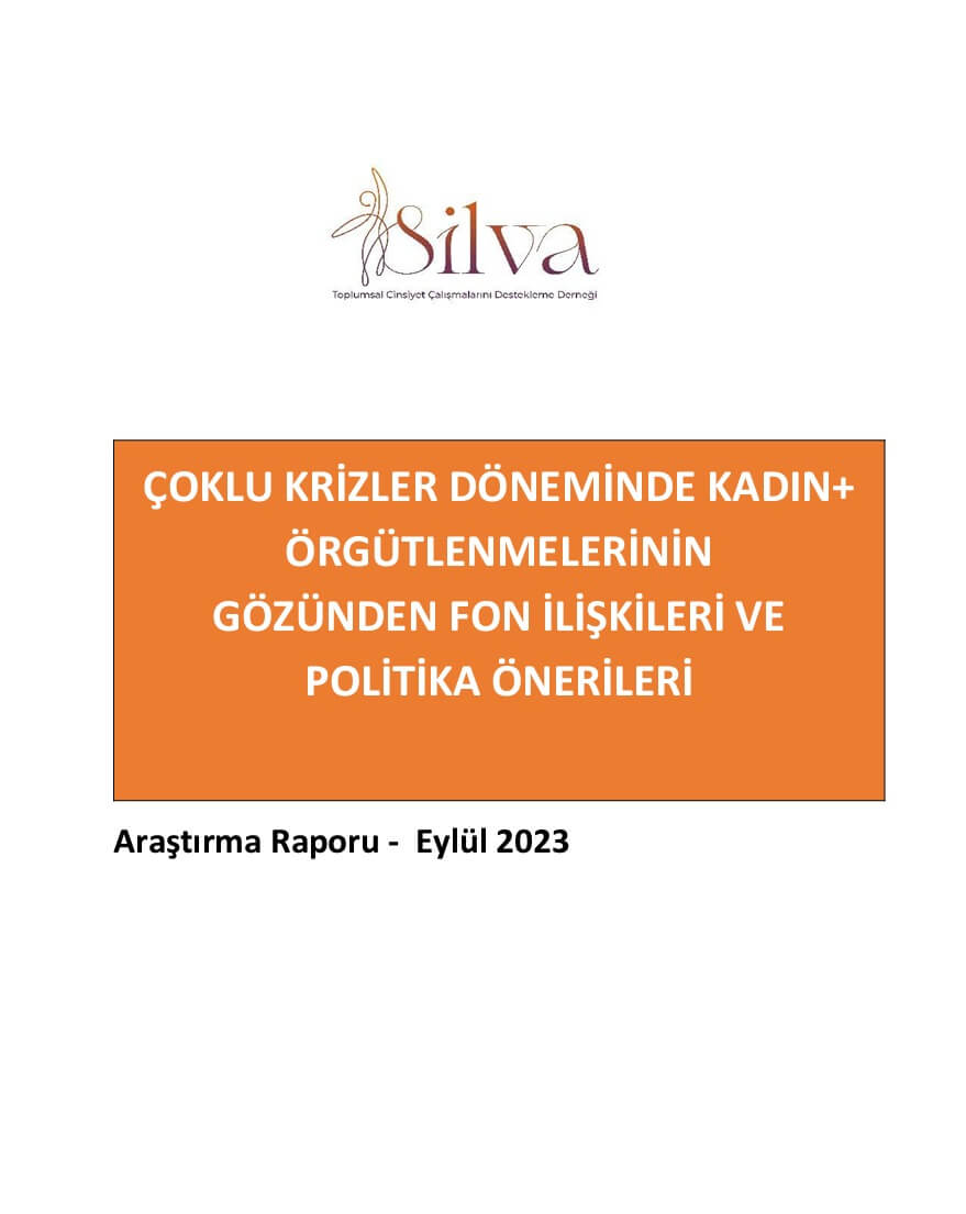 Çoklu Krizler Döneminde Kadın+ Örgütlenmelerinin Gözünden Fon İlişkileri Politika Önerileri - Ayrımcılığa Karşı Gökkuşağı Derneği