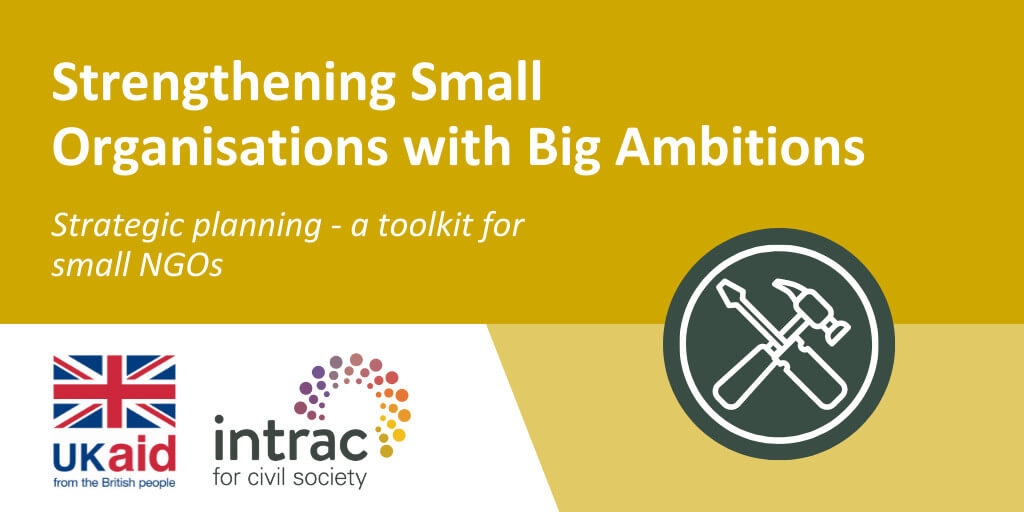 Strategic planning: A toolkit for small NGOs  - Rainbow Association Against Discrimination